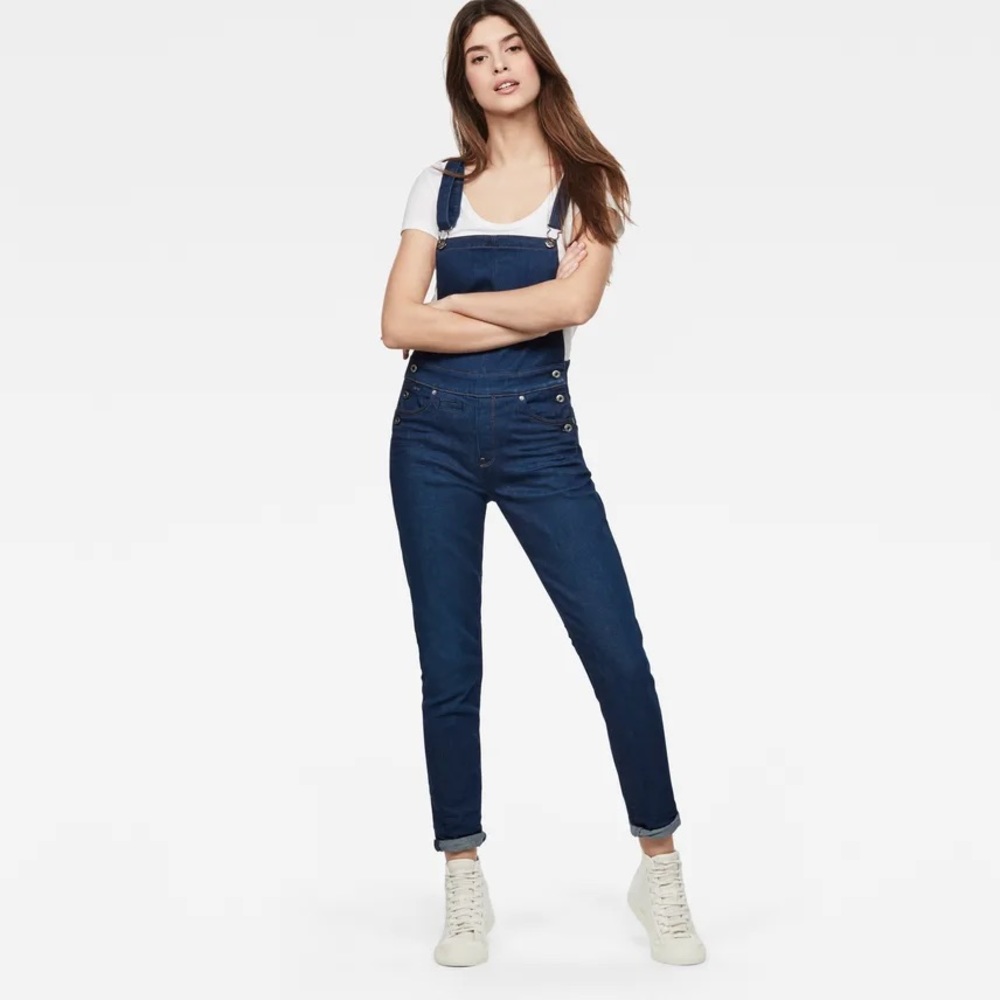 G-Star Blue Denim Jumpsuit